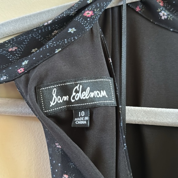 Sam Edelman midi dress with tie neck! - Picture 6 of 9